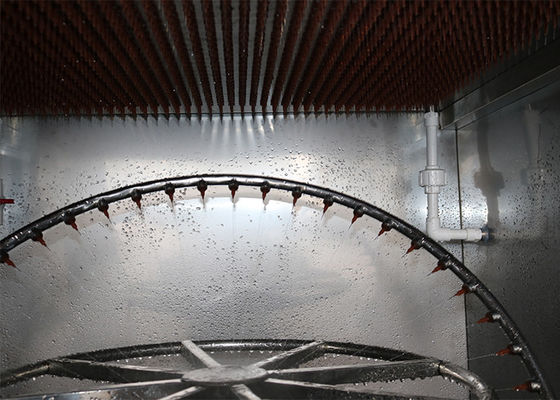 قیمت خوب RT تجهیزات آزمایش IP با طیف دمایی 60C با صفحه لمس رنگی 10.4 اینچی و قطر بیرونی لوله دوش Ф102mm آنلاین