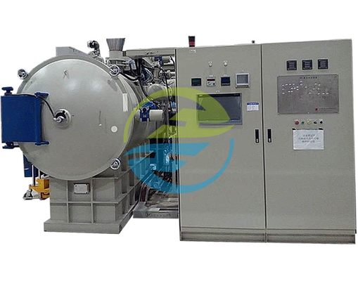 Good price 1320°C اجاق آب خاموش کردن کوره با اتاق دوگانه کوره خلاء افقی آنلاین