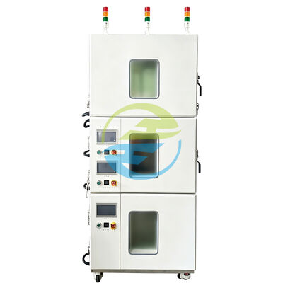کیفیت اتاق تست محیطی با دمای بالا و پایین سه لایه برای تست قابلیت اطمینان خودرو، الکترونیک و صنعتی کارخانه