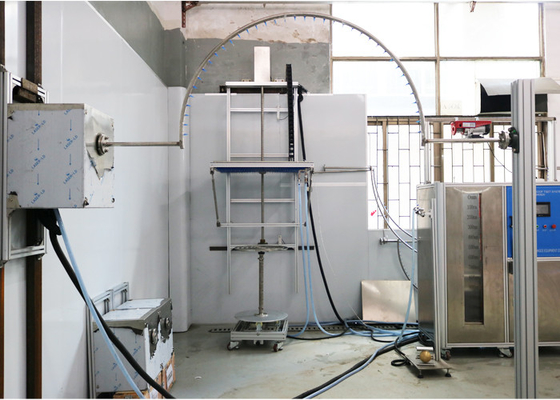 Good price SUS304 تجهیزات تست IP صفحه فولاد ضد زنگ با زاویه چرخش قابل تنظیم و 10.4 اینچ رنگ صفحه لمسی آنلاین